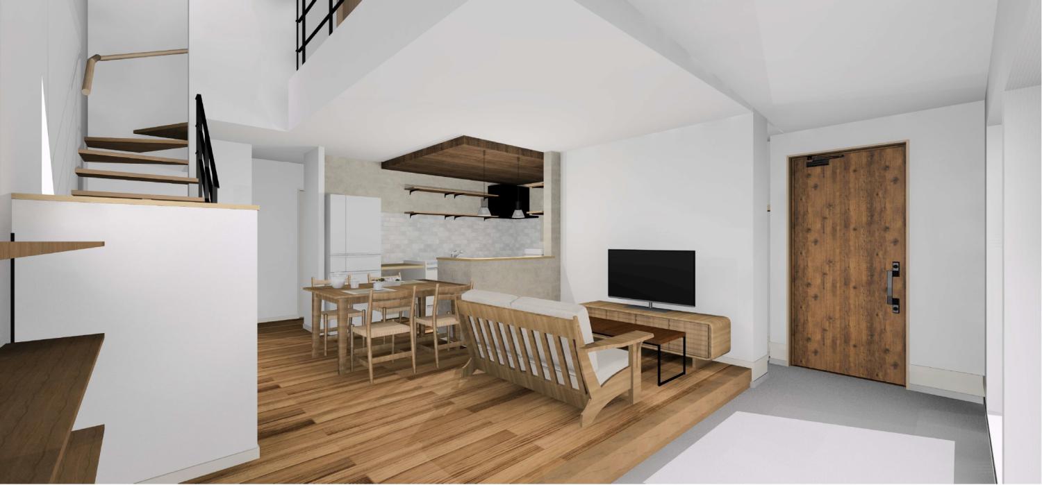 脱LDKの仕切りのない家づくり。壁がないことによるメリット、デメリットは? | さくらブログ | 石川・富山・福井・岐阜・愛知・京都福知山で ...