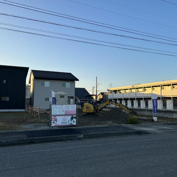 【福井県】福井市上野本町モデル　建築状況①