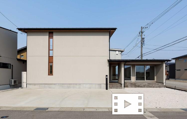 富山県黒部市前沢モデルハウス