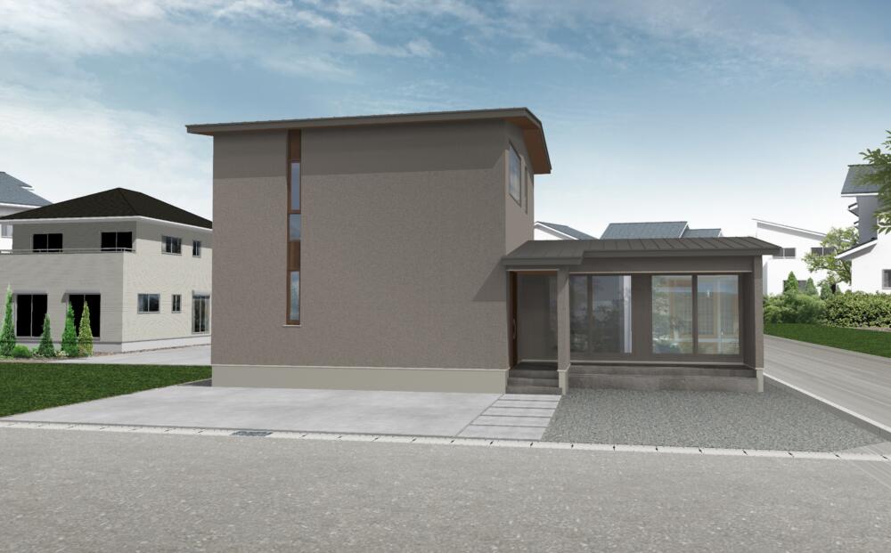 黒部市前沢モデルハウス 2023年9月末完成予定