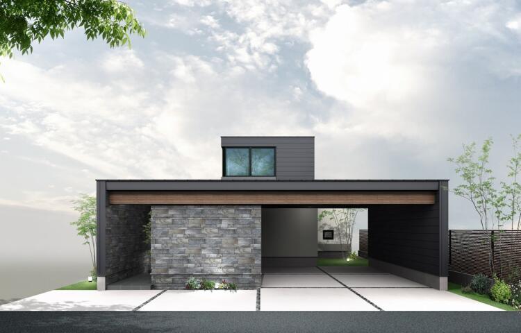 富山市下冨居モデルハウス　2025年3月完成予定