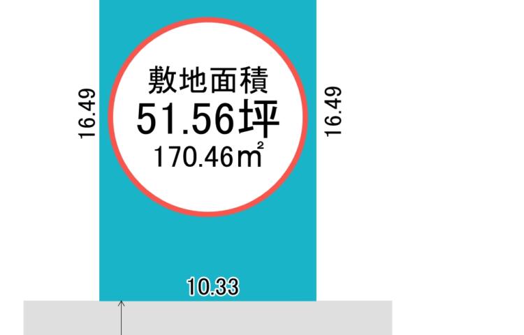 富山県高岡市戸出町　笑心の街　土地