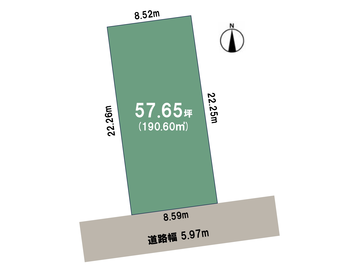岐阜市萱場東町五丁目　建築条件付き