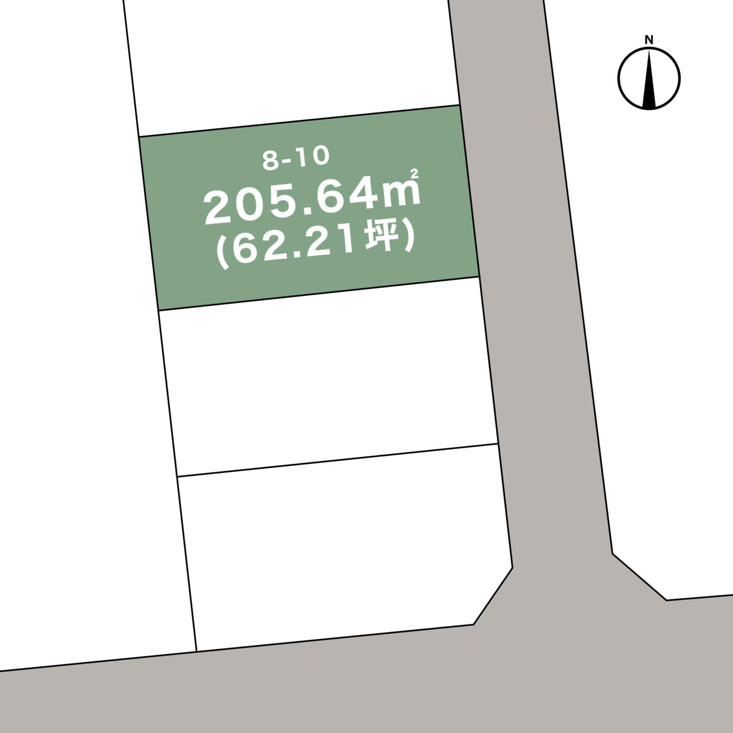 白山市柴木8街区10　建築条件付き