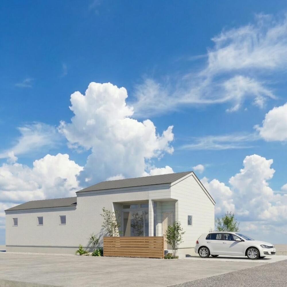 金沢市黒田 平屋モデルハウス　2026年夏完成予定