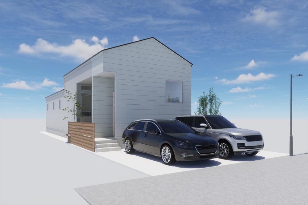 金沢市黒田平屋モデルハウス　2026年夏完成予定