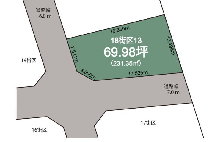 白山市柴木　区画整理地内 土地